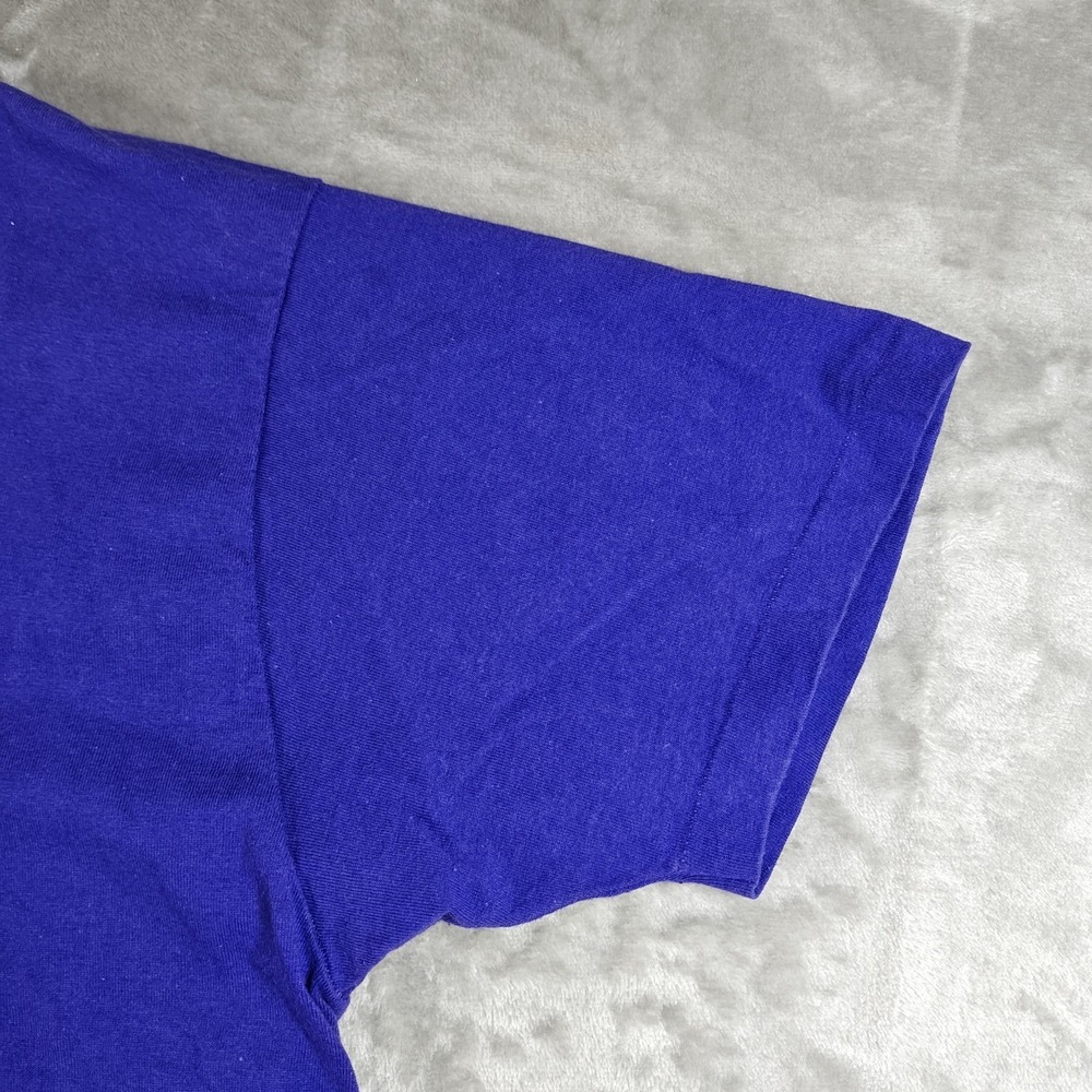 Vintage Guess Shirt Men Large Purple 90s Embroidered Quality Style Single Stitch - Picture 4 of 9